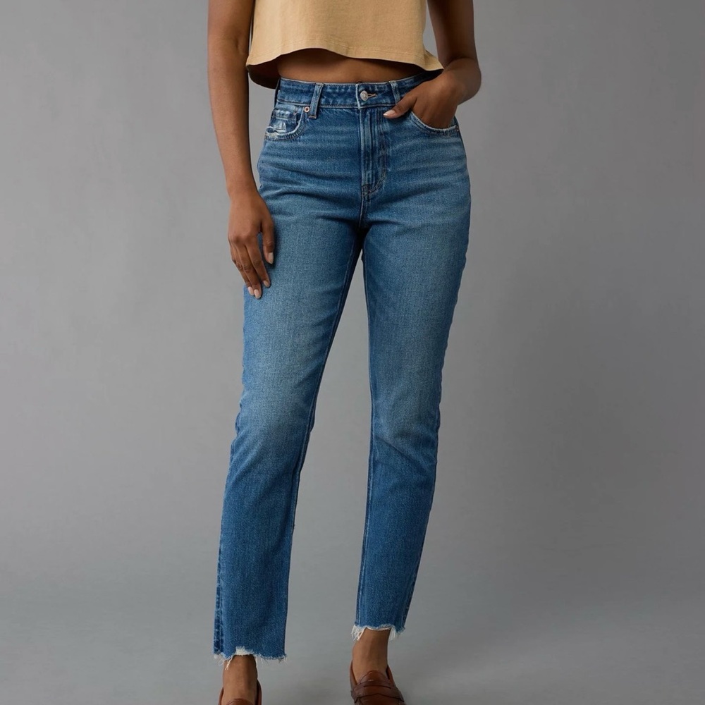 AMERICAN EAGLE Strigid Mom Jean Sz 2S